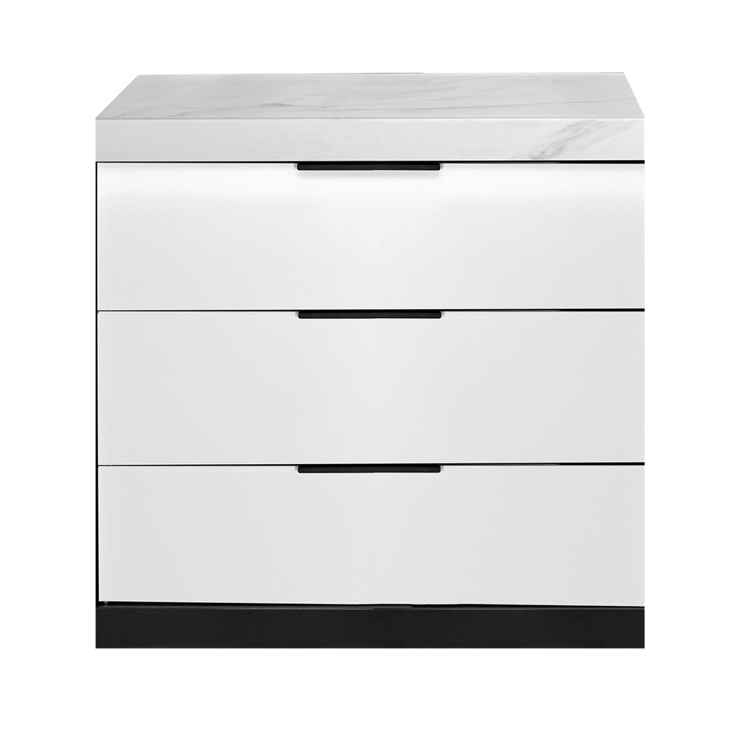 3 Draw Storage Module Suits Rockpool White Teppanyaki Grills