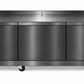 Grill King Outdoor BBQ Cabinet Module | Kingsley Black Stainless Steel Finish Suits 4& 6 Burner Built In BBQs