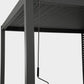 GazeboMate Monument 3.6M x 7.2M Semi Permanent Louvered Gazebo Aluminium Pergola Monument Heavy Duty Wind Resistant