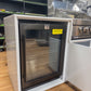 Grill King Signature Series Outdoor BBQ Kitchen Package – Rockpool White Stone Bench-Top, White Aluminium Cabinets | 4-Burner Built-In BBQ + Rotisserie + 150L Outdoor Fridge