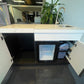 Floor Stock White 4B + Wok Felix BBQ Kitchen with Storage, Fridge & Sink + Additional Storage Cabinet