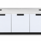 Grill King Built-In BBQ Cabinet Module – Flat Pack | White 4 & 6 Burner Options