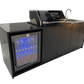 Grill King Signature Series Outdoor BBQ Kitchen Package | Black Stone, Aluminium Cabinet Finish Inc Grill King 6B Built-In BBQ + Rotisserie