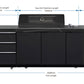 Rockpool Black 6B Drop In BBQ Kitchen Package Inc sintered stoneBencthops, Aluminium Cabinets, Weather Resistant, Fridge & Sink