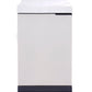 Storage Cabinet 1DR Suits Rockpool White Non Waterfall Edge
