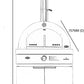 22” Gas Pizza Oven Module: Suits Kingsley BBQs Kitchen Inc Pizza Oven, Trolley, Cabinet Shelves, Castors, Twin Pizza Level, Pizza Peel