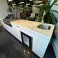 Floor Stock White 4B + Wok Felix BBQ Kitchen with Storage, Fridge & Sink + Additional Storage Cabinet