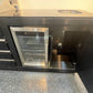Floor Stock Black 304SS 4 Burner BBQ Kitchen + Fridge & Sink Combo + 30" Woodfire Pizza Oven