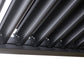 GazeboMate 3x4M Wall Mounted Louvered Gazebo Aluminium Pergola Monument Heavy Duty Wind Resistant