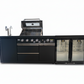 Floor Stock Rockpool 4 Burner + Wok BBQ Kitchen Package | Inc Sink + 208L Bar Fridge