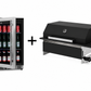 Bundle 4B Drop in Slimline & Bar Fridge King 150L Solid Door Alfresco Bar Fridge With Stainless Steel Exterior and Interior