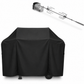 Rotisserie Kit + Grill King BBQ Cover Bundle
