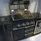 Floor stock 2M Kingsley 4 Burner Non Wok Black Stainless Steel BBQ Package