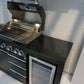 Floor stock 2M Kingsley 4 Burner Non Wok Black Stainless Steel BBQ Package