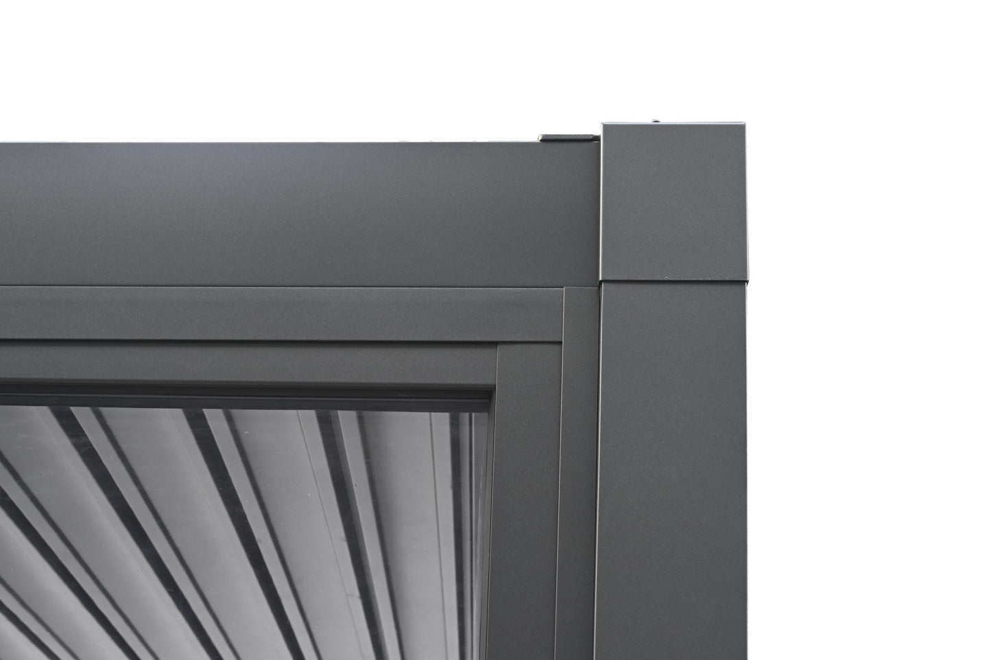 GazeboMate Pergola Transparent Sliding Door | Suits 4M GazeboMate Louvered Gazebo