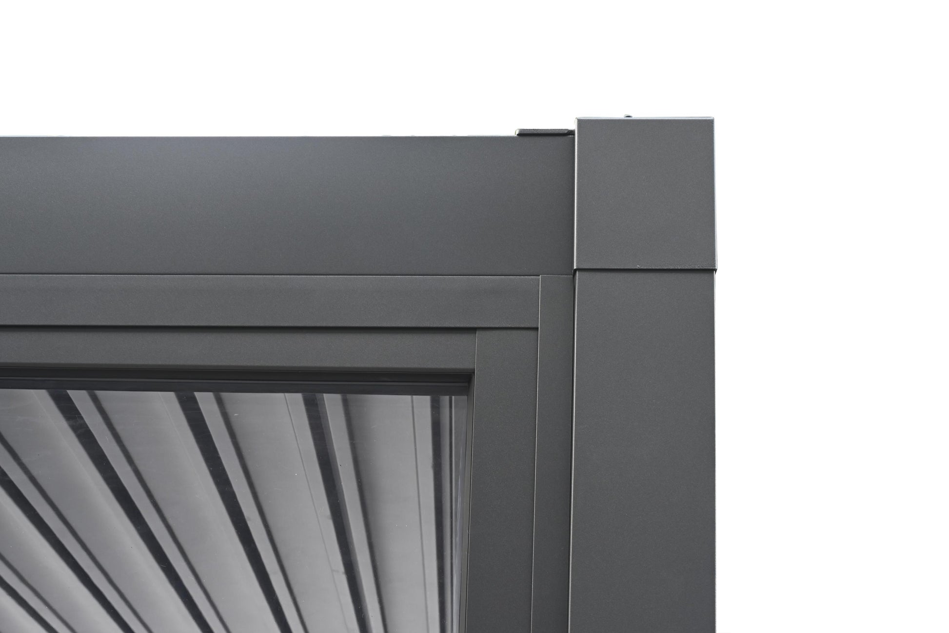 GazeboMate Pergola Transparent Sliding Door | Suits 4M GazeboMate Louvered Gazebo