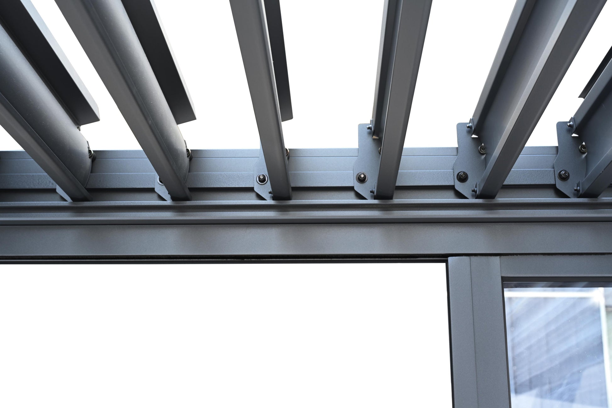 GazeboMate Pergola Transparent Sliding Door | Suits 4M GazeboMate Louvered Gazebo