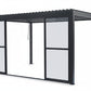 GazeboMate Pergola Transparent Sliding Door | Suits 4M GazeboMate Louvered Gazebo