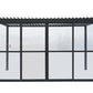 GazeboMate Pergola Transparent Sliding Door | Suits 4M GazeboMate Louvered Gazebo