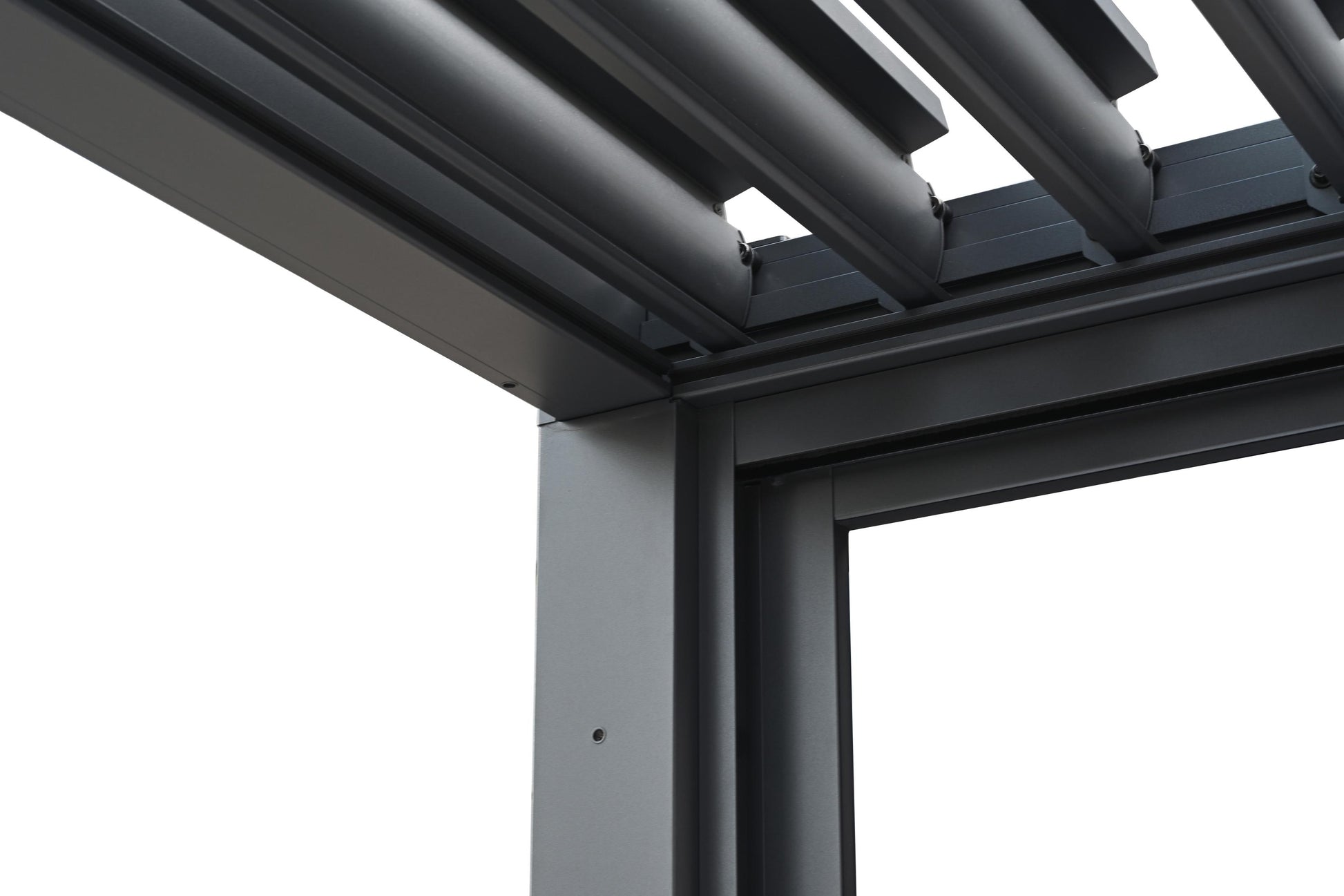 GazeboMate Pergola Transparent Sliding Door | Suits 4M GazeboMate Louvered Gazebo