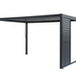 3m GazeboMate Louvered Gazebo Combo Deal – Monument | Aluminium Pergola + Sliding Louvered Shutter Wall