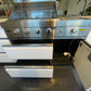 Floor Stock White 4B + Wok Felix BBQ Kitchen with Storage, Fridge & Sink + Additional Storage Cabinet