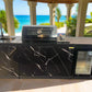 Floor Stock Compact Series Rockpool Summit Black 4B Drop In BBQ with Fridge & Sink