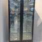 Floor Stock 458L Tropical Rated Triple Glazed Double Door Commercial 458ltr Upright Wine Bar Fridge Black