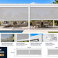 GazeboMate 3.6m × 7.2m Aluminium Louvered Gazebo + Retractable Privacy Screen – White