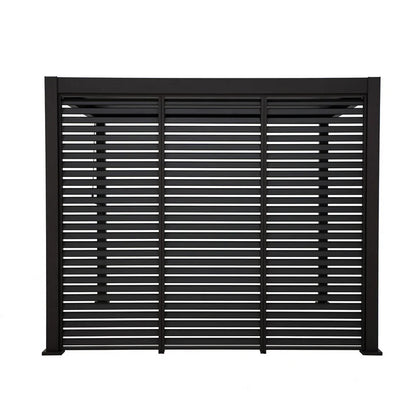 test rey 1 Aluminium Slat Panel Louvered Wall MONUMENT