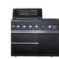 Black Felix 4B + Wok Designer BBQ Kitchen (BBQ Only Fridge Sink Sold Separate)