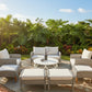 SIENA Sofa Grey Outdoor Furniture Set - EX DISPLAY