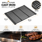 Grill King Heavy-Duty Cast Iron BBQ Grill Plate – 30 × 45cm