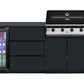 Grill King Signature Series To Suit 4 Burner Beefeater 1200, 2DR Fridge, Sink & Draw Outdoor BBQ Kitchen Package