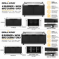 Grill King Outdoor BBQ Cabinet Module Suits Black Built In BBQs