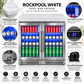 Grill King Rockpool White Bench-top & 208L Bar Fridge l