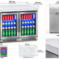 Grill King Rockpool White Bench-top & 208L Bar Fridge l