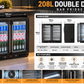 Grill King Kingsley 6 Burner Built-In BBQ Bundle – 208L Double Door Bar Fridge & 150cm Rangehood