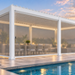 GazeboMate 3m × 6m Monument Aluminium Louvered Gazebo – Adjustable Roof Pergola