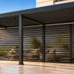 GazeboMate 4m × 6m Aluminium Louvered Gazebo – Monument | Adjustable Roof Pergola