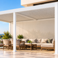 GazeboMate 4m × 6m Aluminium Louvered Gazebo – Monument | Adjustable Roof Pergola
