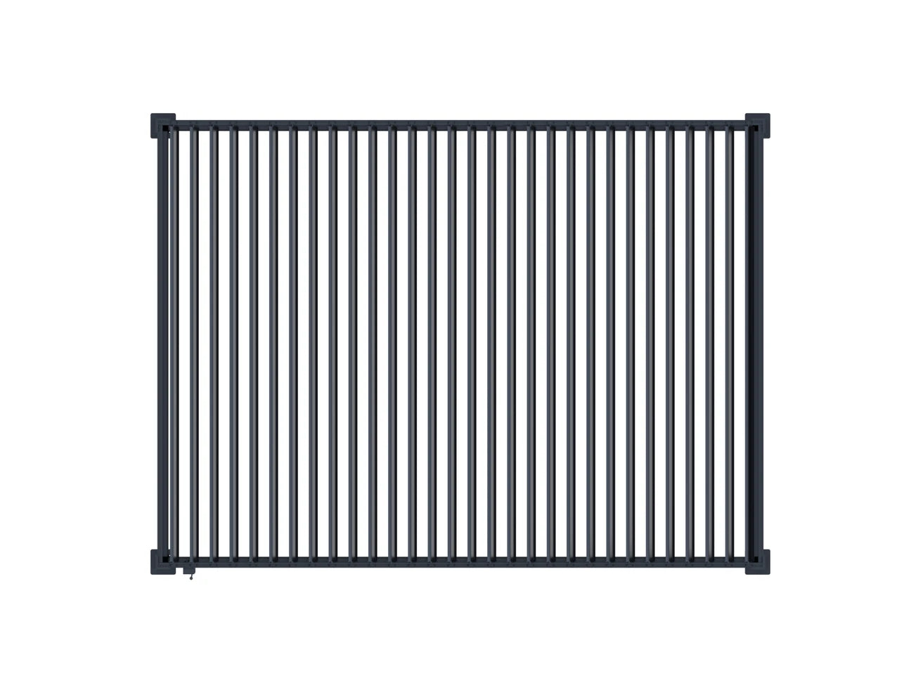 Wall Mounted 2.4x2.4M White Semi Permanent Louvred Gazebo Heavy Duty Wind Resistant