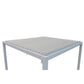 GazeboMate Combo: 4M x 4M White Aluminium Louvered Gazebo + Retractable Privacy Screen (Copy)
