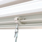 GazeboMate 4x4M Semi Permanent Louvered Gazebo Aluminium Pergola White Heavy Duty Wind Resistant