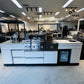 Floor Stock 2.8M White Felix 4B + Wok Designer BBQ Kitchen including Fridge, Sink and Storage Cupboard
