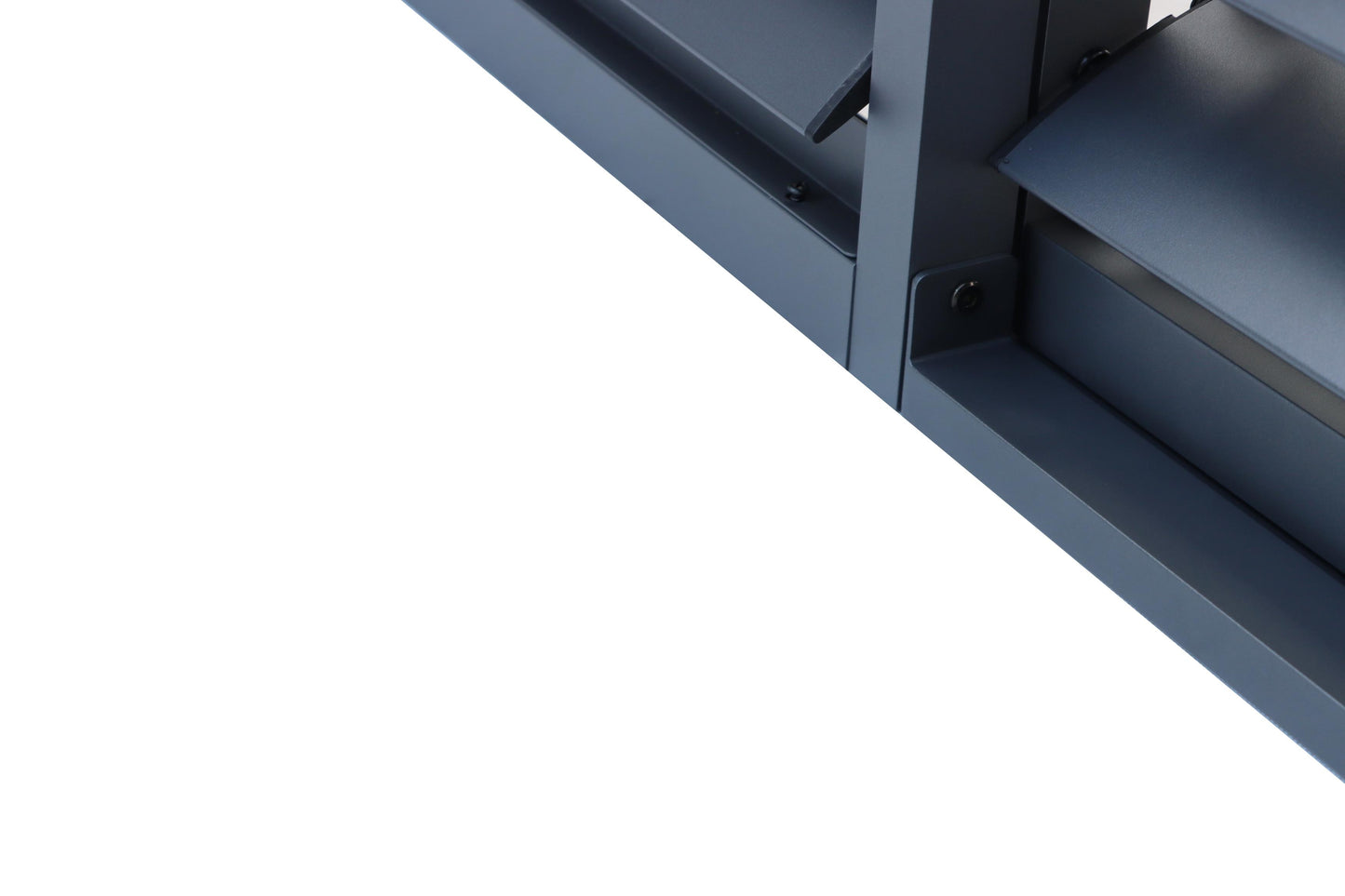 Pergola Shutter Wall in Mounment Powder Coated suits 2.4M, 3M,4M, Gazebo Mate Louvered Gazebo