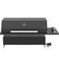 Grill King Slimline 4 Burner Drop In BBQ | Black Stainless Steel