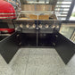Floor Stock L Shape Corner 6-Burner nonwok Inc 2DR Sink, 208L Fridge, Corner Module, and 27'inch Smoker with Cabinet