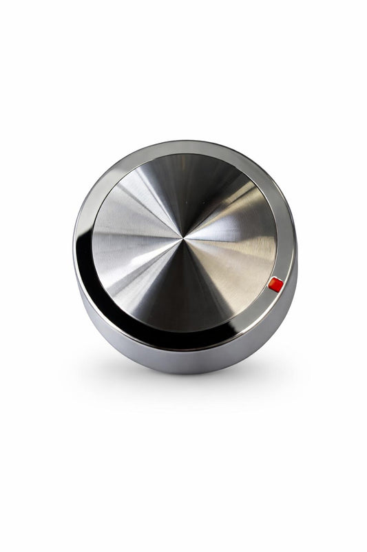 Grill King Castor Silver BBQ Knobs - 2 Packs ( Kingsley, Rockpool Modules, and Built In BBQ)