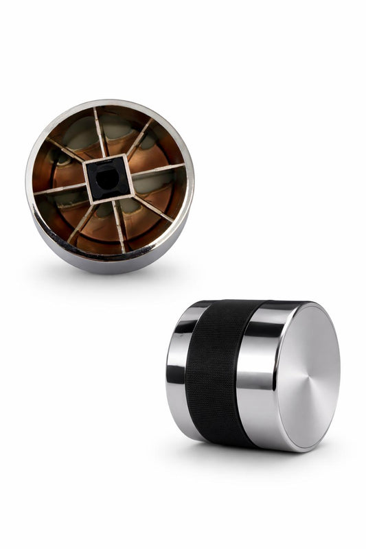 Grill King Castor Silver BBQ Knobs - 2 Packs ( Kingsley, Rockpool Modules, and Built In BBQ)